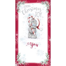Sending Christmas Joy Me to You Bear Christmas Card Image Preview